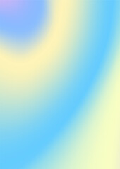 Abstract soft vector holographic foilvgradient background for web, packaging, poster, billboard, advertisement, cover, brochure, wallpaper Pastel smooth multicolor texture. Pink, purple, blue colors