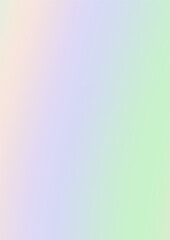 Abstract soft vector holographic foilvgradient background for web, packaging, poster, billboard, advertisement, cover, brochure, wallpaper Pastel smooth multicolor texture. Pink, purple, blue colors