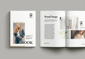 Fashion Look Book Layout