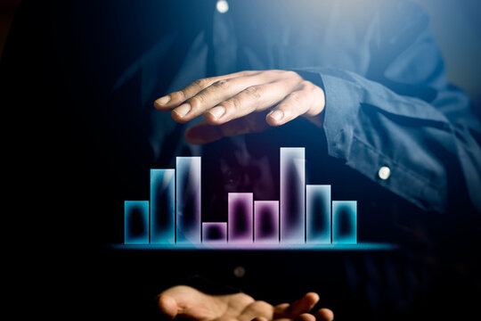 Hologram blur processing system, program software in network business planning, network technology concept, global expansion.