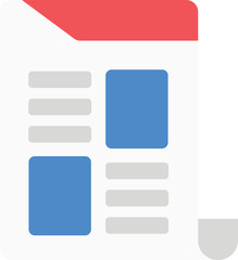 Obraz premium news blog website