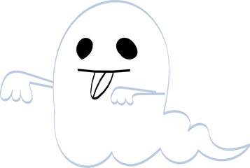 ghosts that appear on halloween or haunted houses