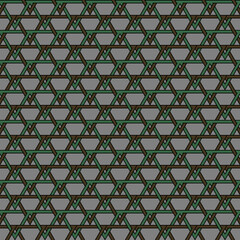 triangle seamless vector pattern with grey background repeating