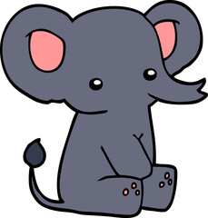 cartoon elephant