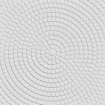 White cobblestone material (perfect seamless pattern)