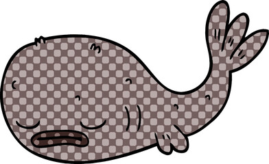 cartoon doodle of a fish