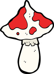 cartoon toadstool