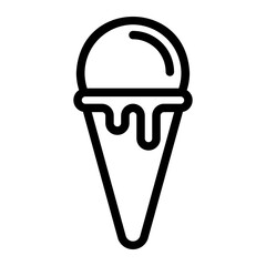 ice cream cone icon