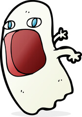 funny cartoon ghost