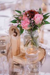 wedding bouquet of flowers
