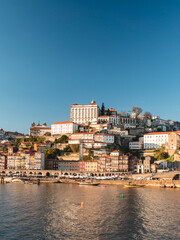 Fototapeta na wymiar The streets and beautiful architecture in Porto, Portugal.