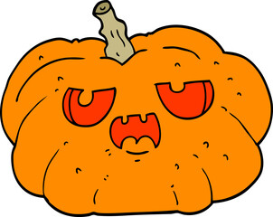 cartoon pumpkin