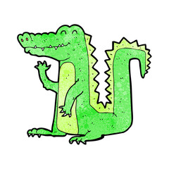 cartoon crocodile