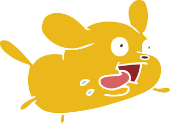 cartoon of cute kawaii dog