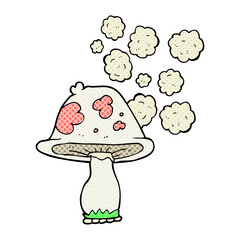 cartoon mushroom