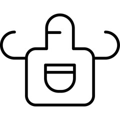 Obraz premium Apron Icon