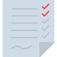 Obraz premium List Icon