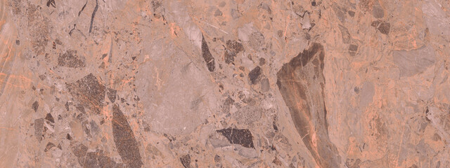 brown glossy marble texture and background, glossy slab marble texture of stone for digital wall tiles