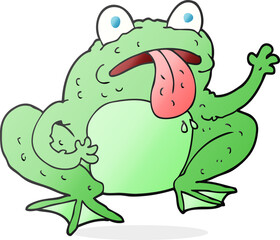 cartoon frog