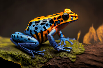 Obraz premium Poison Dart Frog. Generative AI