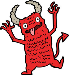 cartoon demon