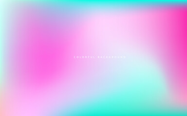 Abstract background gradient color pink and blue