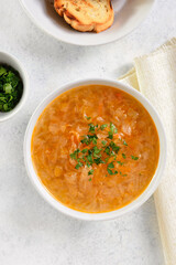 Cabbage (sauerkraut) soup