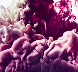 Red paint abstract fantasy background