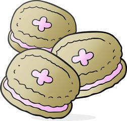 cartoon biscuits