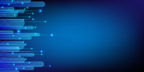 Technology of future background,artificial intelligence,hitech illustration