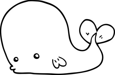 cartoon whale