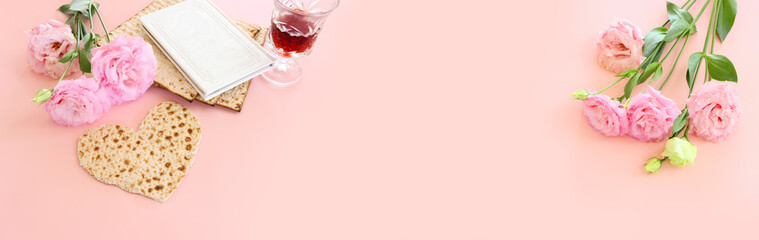 Pesah celebration concept (jewish Passover holiday)