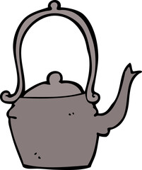 cartoon kettle
