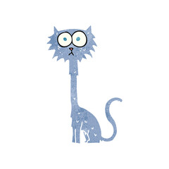 retro cartoon cat