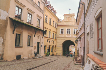 Fototapeta na wymiar Brama Grodzka gate in Lublin