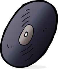 cartoon vinyl record