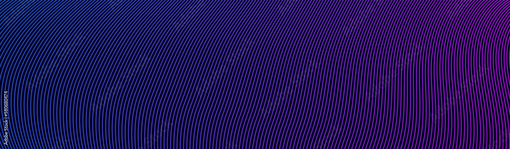 Poster abstract background with blue and pink lines texture. wavy lines with gradient blue and pink color. 