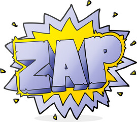 cartoon zap explosion sign