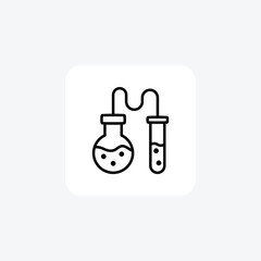 Lab, laboratory fully editable vector fill icon

