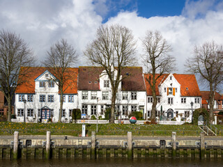 Alte Hafenbebauung Tönning Eiderstedt