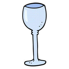 cartoon wine glass