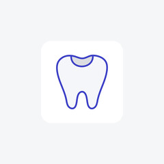 Dental, dentist fully editable vector fill icon