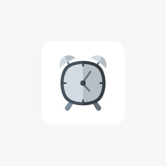 Performance, stopwatch fully editable vector fill icon

