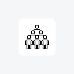 Business, meeting fully editable vector line icon

