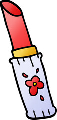 cartoon doodle lipstick