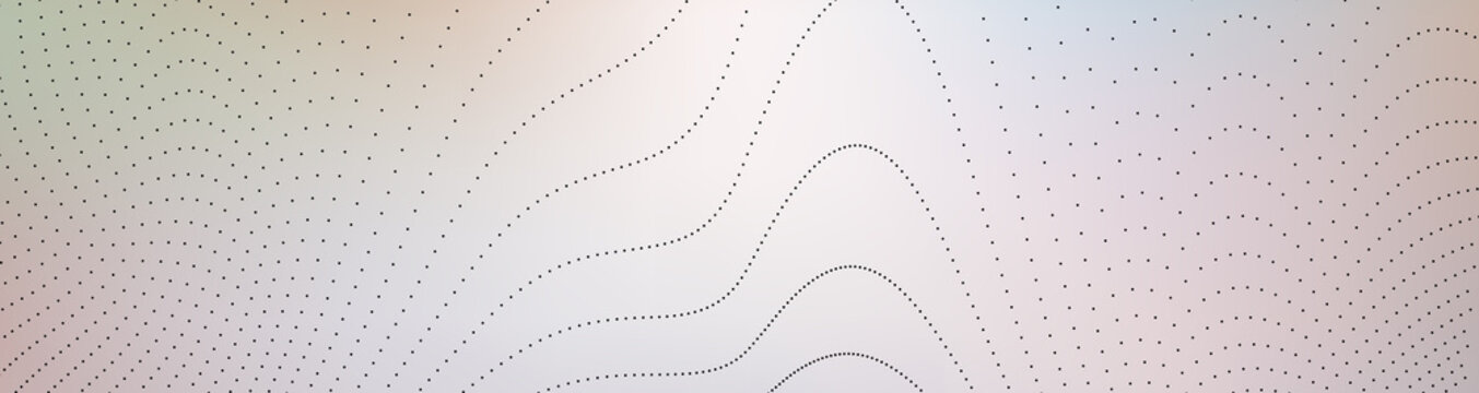 punkte linien bewegung hintergrund modulation banner