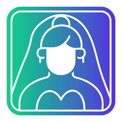 wedding couple icon