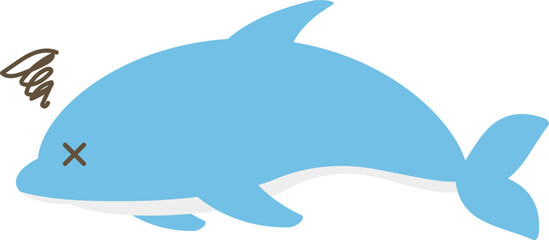 ゆるかわなイルカ　失敗