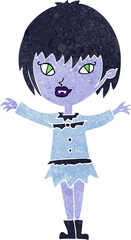 cartoon vampire girl