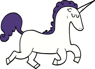 cartoon unicorn